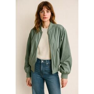 JOA Los Angeles Bomber‎ Jacket Size XL Green